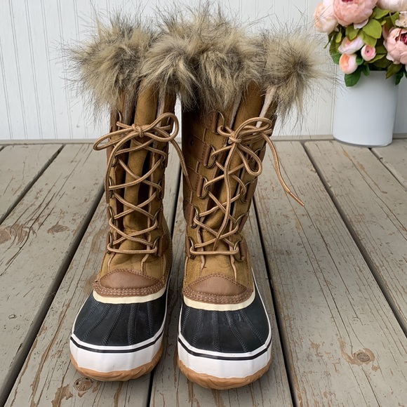 Tall winter boot JBU Bella faux fur trim - Picture 7 of 10